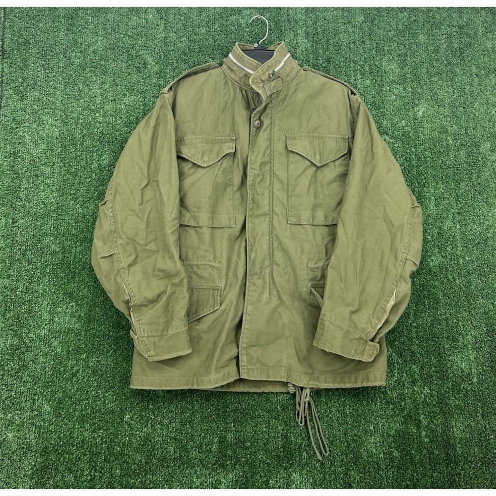 Alpha Industries 1970s M-65 Field Jacket Small Cold Weather Man OG-107 Vintage
